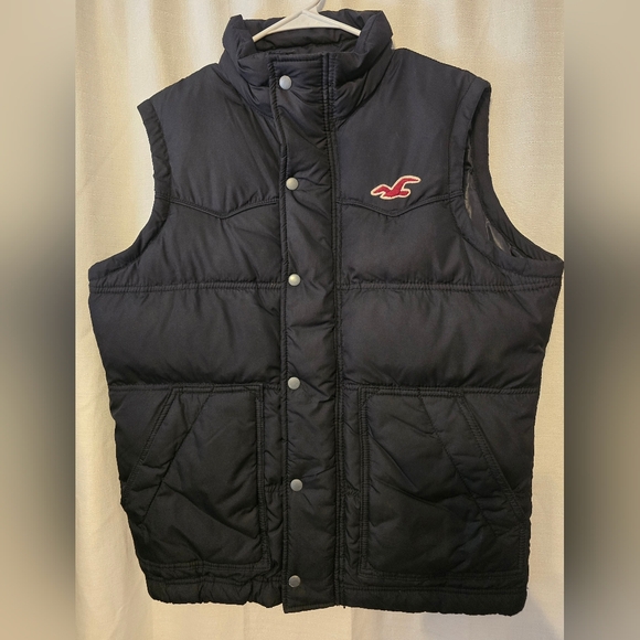 Hollister Other - Hollister Y2K Navy Puffer Vest Quilted Insulation Redondo